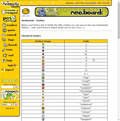 games neoboard.